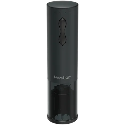 Bolsena, Electric wine opener with Prestigio Logo, aerator , vacuum preserver, Black color