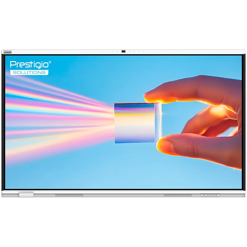 PRESTIGIO SOLUTIONS Multiboard 75'' Prism, Android 14, Google EDLA, AI Camera, 8/128GB, 50TP