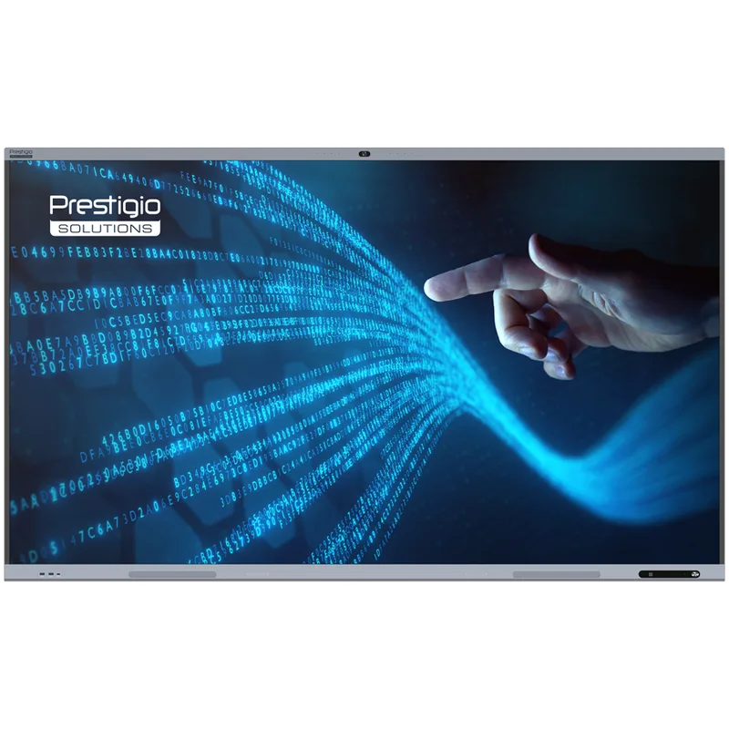 PRESTIGIO SOLUTIONS Multiboard 75'' Light+ Gen 2, Android 13, Google EDLA, AI Camera, 16/128GB
