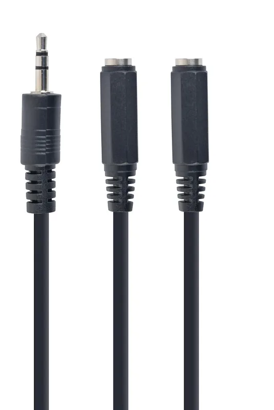 CABLE AUDIO SPLITTER 3.5MM/10CM WHT CCA-415-0.1M GEMBIRD