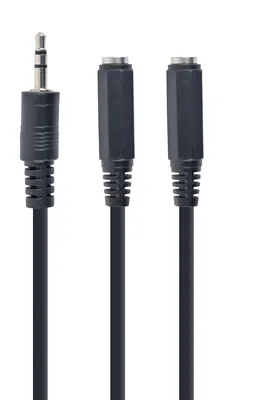 CABLE AUDIO SPLITTER 3.5MM/10CM WHT CCA-415-0.1M GEMBIRD