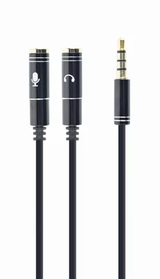 CABLE AUDIO 3.5MM 4-PIN TO/3.5MM S+MIC CCA-417M GEMBIRD