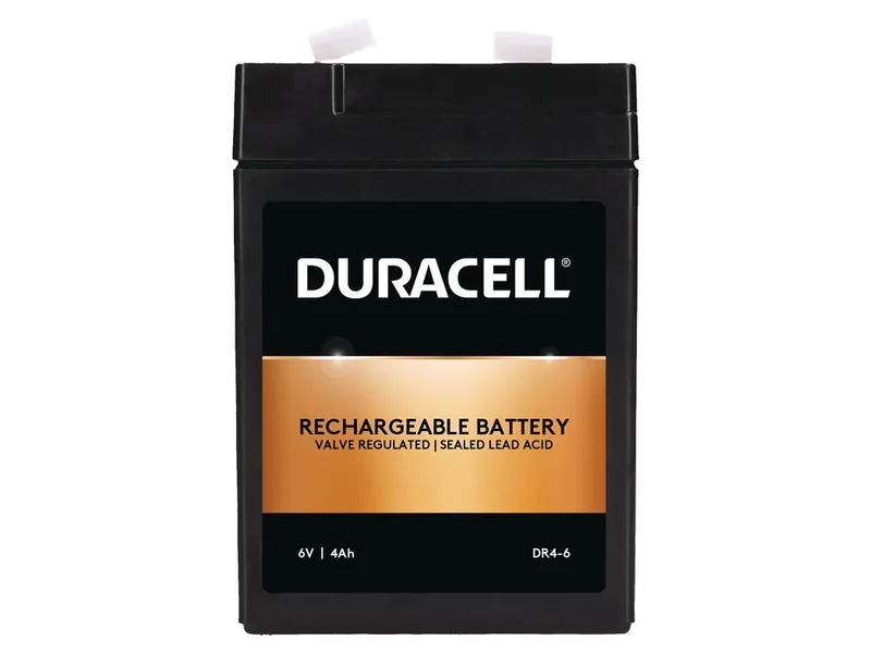 BATTERY 6V 4AH VRLA/DR4-6 DURACELL