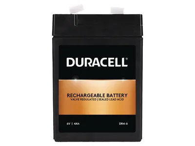 BATTERY 6V 4AH VRLA/DR4-6 DURACELL
