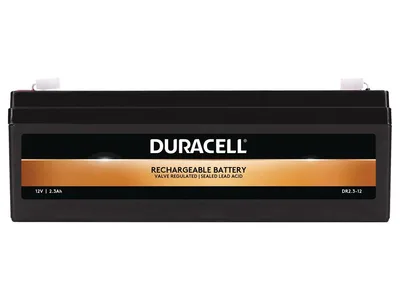 BATTERY 12V 2.3AH VRLA/DR2.3-12 DURACELL
