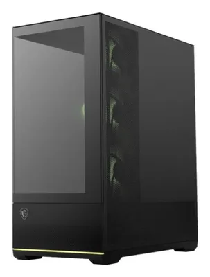 Case|MSI|MAG PANO 110R PZ|MidiTower|Case product features Transparent panel|Not included|Colour Black|MAGPANO110RPZ