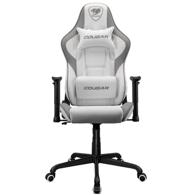 COUGAR Armor Elite Gaming Chair, White/Gray