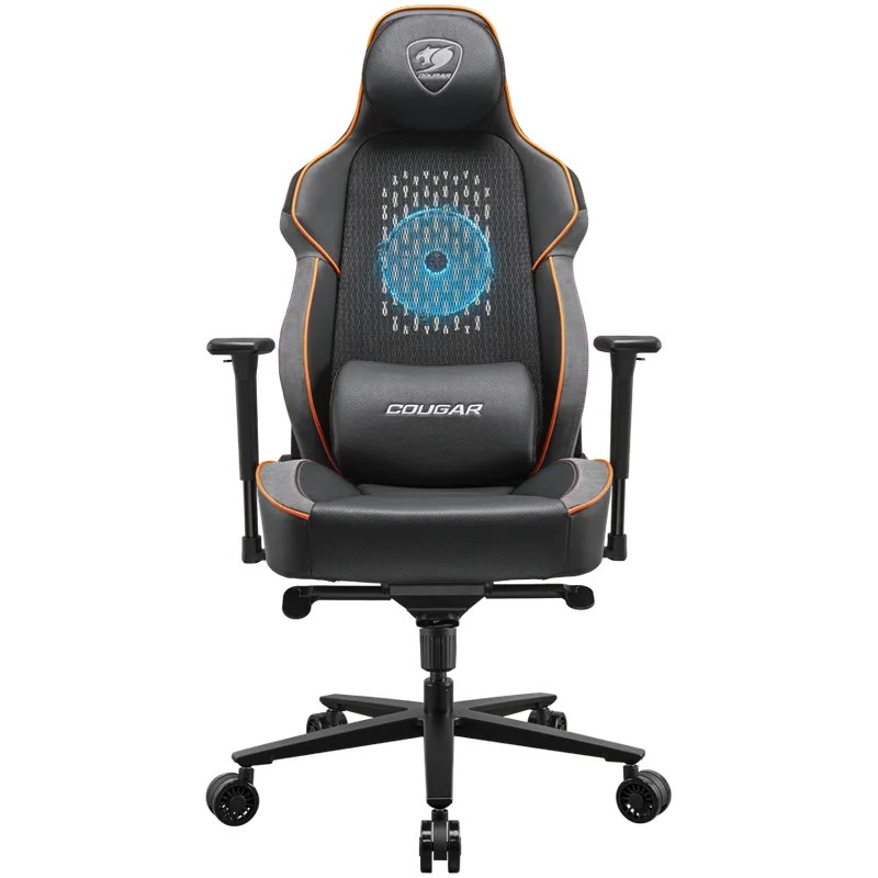 COUGAR NxSys Aero Gaming Chair, Black/Orange