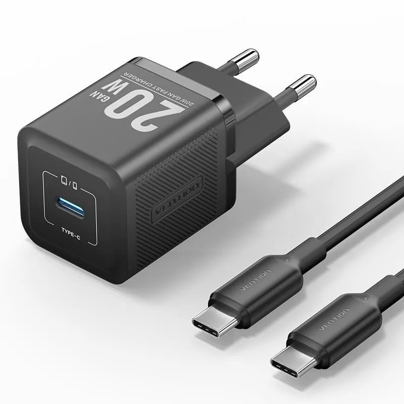 MOBILE CHARGER WALL USB +CABLE/20W TZ-FEPB0-EU-01 VENTION