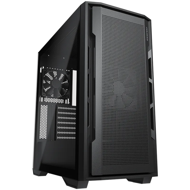 COUGAR Uniface PC Case, Mid Tower, Black