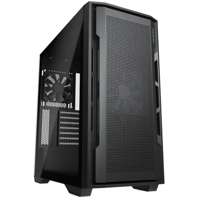 COUGAR Uniface PC Case, Mid Tower, Black