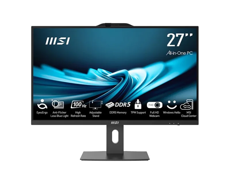 Monoblock PC|MSI|PRO|AP272P 14M|Business|All in One|CPU Core i5|i5-14400|2500 MHz|Screen 27"|RAM 16GB|DDR4|3200 MHz|SSD 512GB|Graphics card Intel UHD Graphics|Integrated|Windows 11 Pro|Colour Black|PROAP272P14M-496EU