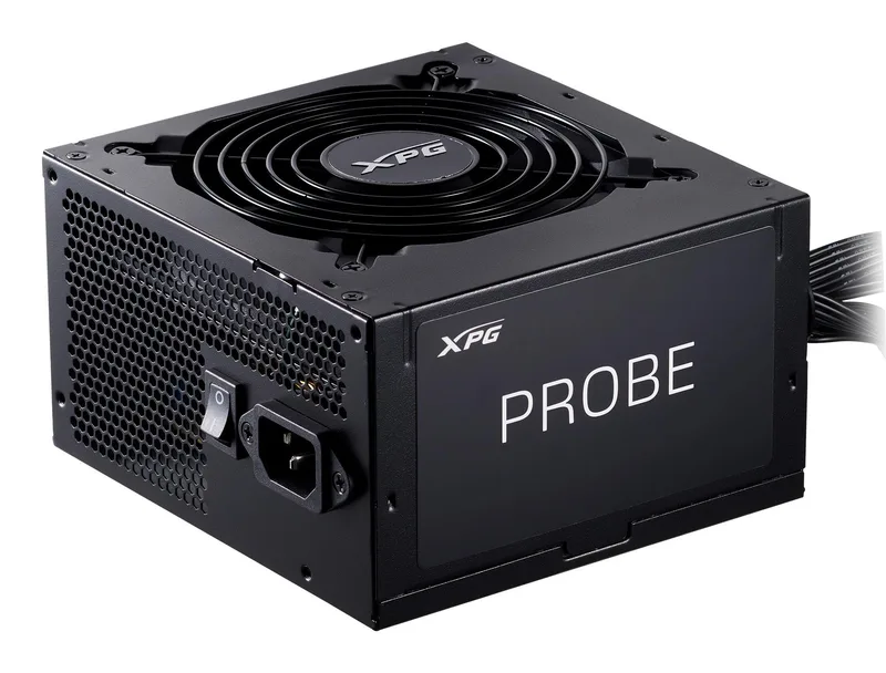 Power Supply|ADATA|PROBE BRONZE Power Supply|600 Watts|Efficiency 80 PLUS BRONZE|PFC Active|MTBF 100000 hours|PROBE600B-BKCEU