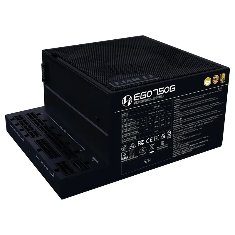Power Supply|LIAN LI|EDGE GOLD 750|SFX|PC|100 - 240 V|750 W|G9P.EG0750G.B000.EU