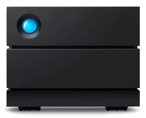 External HDD|LACIE|2big RAID|16TB|USB 3.1|Drives 2|Black|STHJ16000800