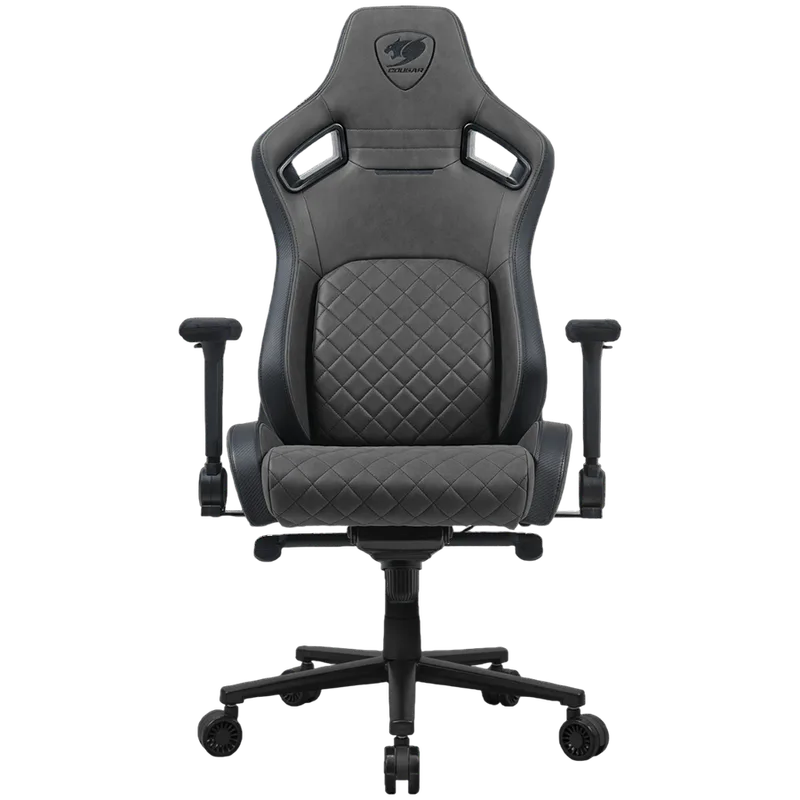 COUGAR Defensor S F Gaming Chair, Jet Gray
