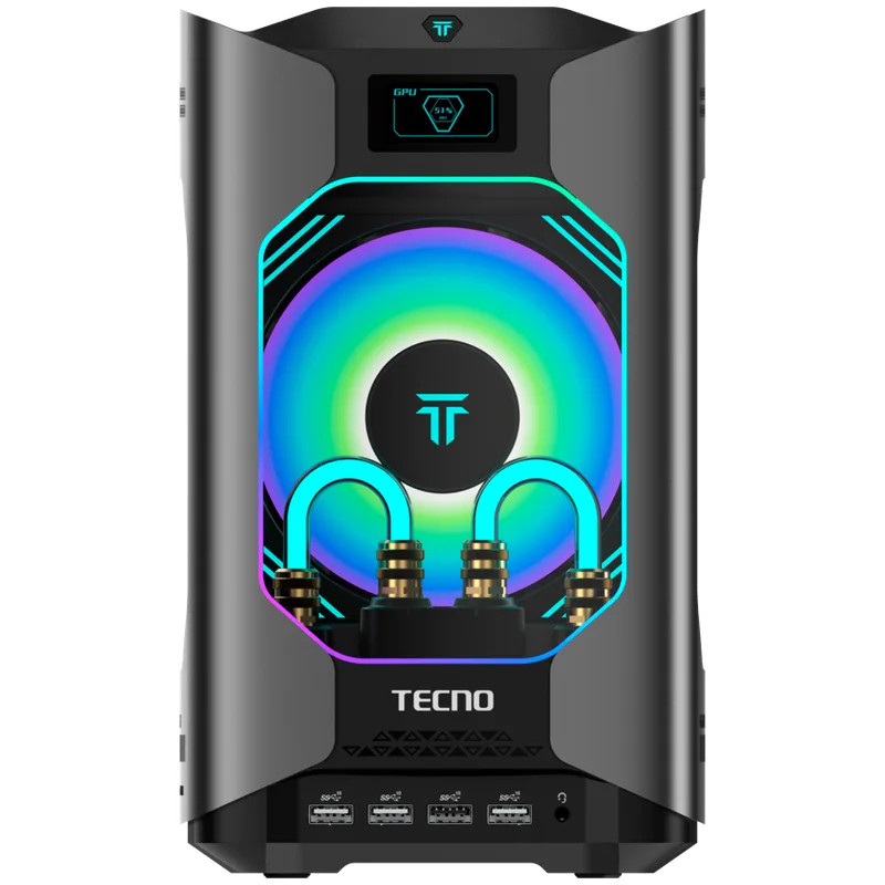 TECNO PC MEGAMINI GAMING G1 Intel i7-13620H DDR5 16Gb SSD 1Tb RTX4060 8Gb Water Cooling WiFi 6 BT 5.2 RJ45 2.5G 2xUSB 3.2 2xUSB 3.1 2xUSB2.0 1xThunderbolt 1xTypeC Full 2xHDMI 1xSD3.0 1xOculink 63Gb/s 1x3.5 Windows11