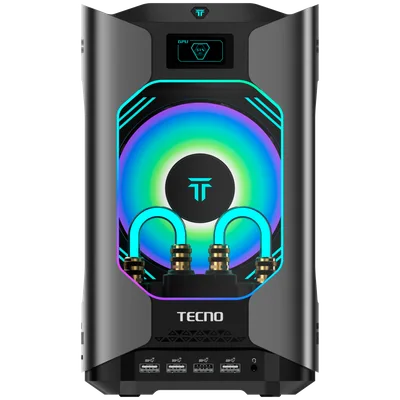 TECNO PC MEGAMINI GAMING G1 Intel i7-13620H DDR5 16Gb SSD 1Tb RTX4060 8Gb Water Cooling WiFi 6 BT 5.2 RJ45 2.5G 2xUSB 3.2 2xUSB 3.1 2xUSB2.0 1xThunderbolt 1xTypeC Full 2xHDMI 1xSD3.0 1xOculink 63Gb/s 1x3.5 Windows11