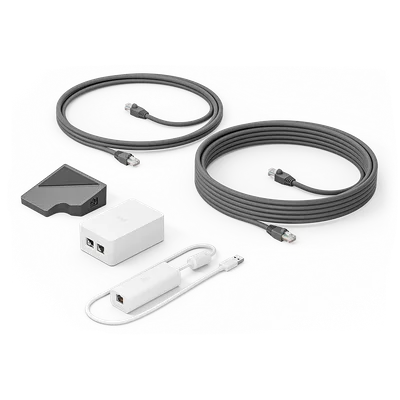 LOGITECH PoE Injector with plug set - OFF WHITE - OTHER - WW - POE INJECTOR W/ PLUG SET