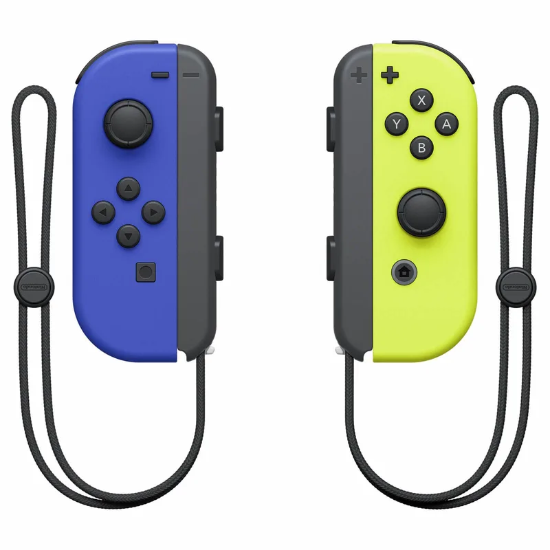 CONSOLE ACC CONTROLLER PAIR/JOY-COM B/Y 10002919 NINTENDO