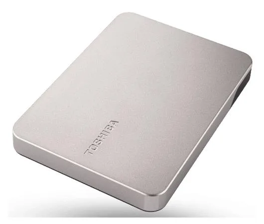 External HDD|TOSHIBA|1000 GB|Colour Silver|HDTX210ESCAA