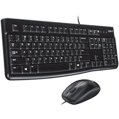 KEYBOARD +MOUSE COMBO MK120/BLACK 920-002562 LOGITECH